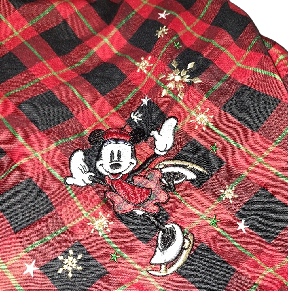Disney On Ice Minnie Mouse Winter Plaid Dress - Picture 3 of 6